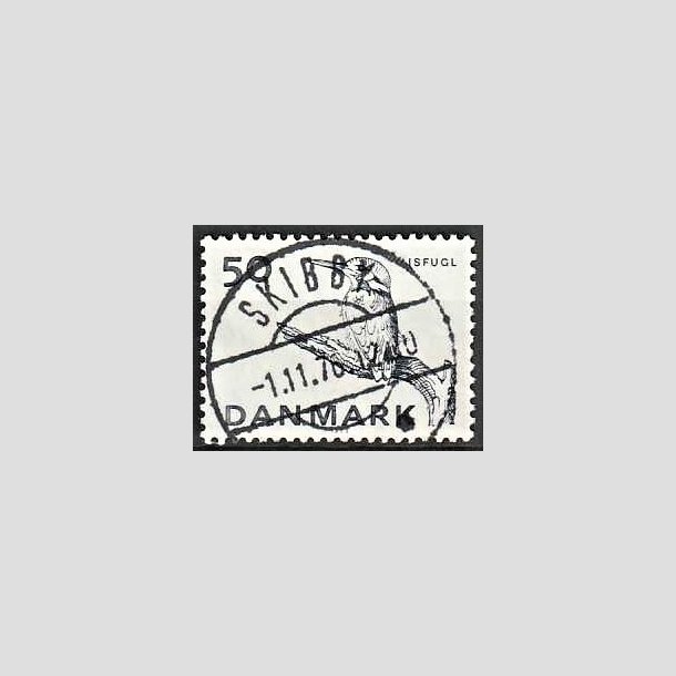 FRIMRKER DANMARK | 1975 - AFA 601 - Truede dyr - 50 re grbl - Pragt Stemplet Skibby