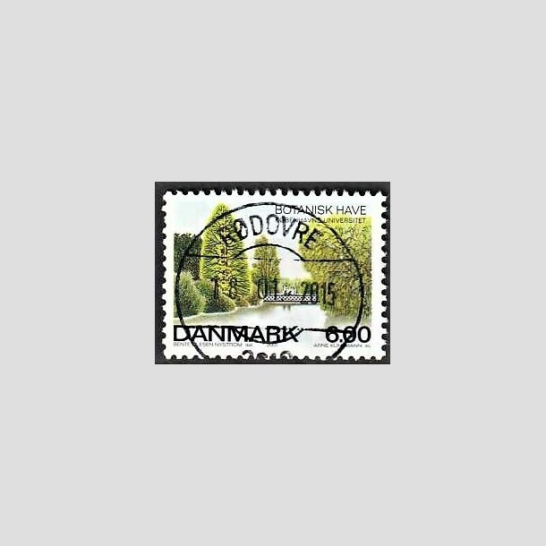 FRIMRKER DANMARK | 2001 - AFA 1273 - Botanisk Have - 6,00 Kr. flerfarvet - Lux Stemplet