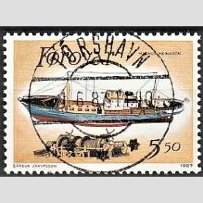 FRIM�RKER F�R�ERNE | 1987 - AFA 146 - Trawlere - 550 �re flerfarvet - Lux Stemplet