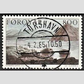 FRIM�RKER F�R�ERNE | 1985 - AFA 109 - Stanleys rejse i 1789 - 800 �re flerfarvet - Lux Stemplet