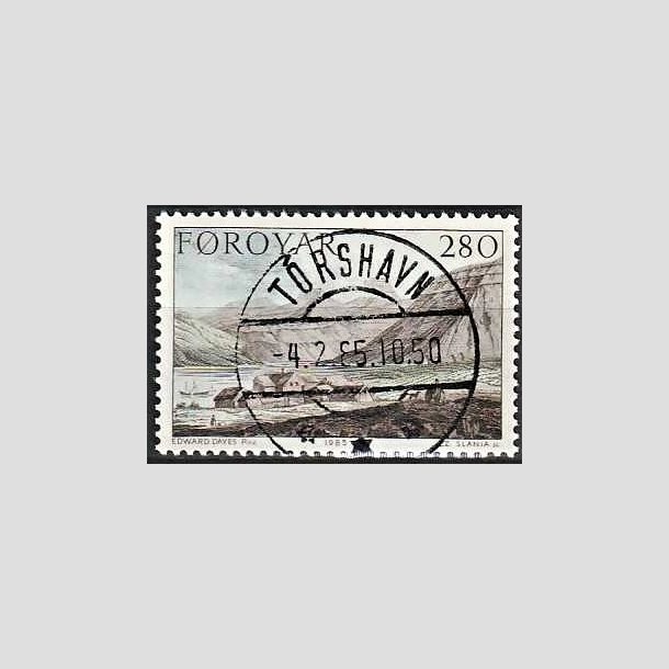 FRIMRKER FRERNE | 1985 - AFA 107 - Stanleys rejse i 1789 - 280 re flerfarvet - Lux Stemplet