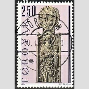 FRIMRKER FRERNE | 1984 - AFA 87 - Kirkestole II - 250 re flerfarvet - Lux Stemplet