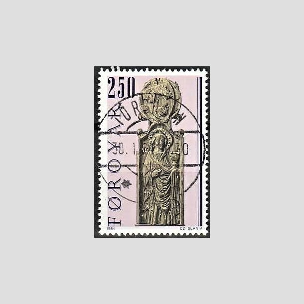 FRIMRKER FRERNE | 1984 - AFA 87 - Kirkestole II - 250 re flerfarvet - Lux Stemplet