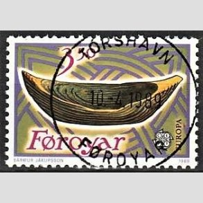 FRIM�RKER F�R�ERNE | 1989 - AFA 178 - Europam�rker. Leget�j - 3,50 kr. flerfarvet - Lux Stemplet