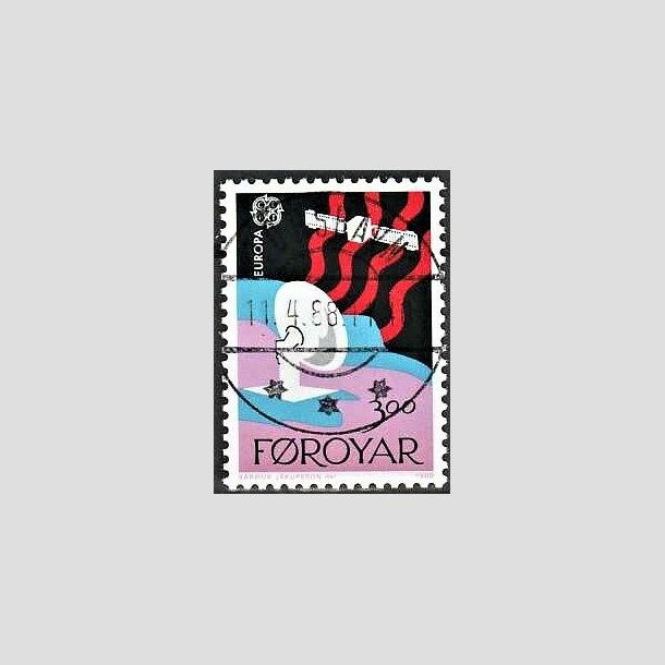 FRIMRKER FRERNE | 1988 - AFA 160 - Europamrker - 3,00 kr. flerfarvet - Lux Stemplet