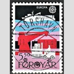 FRIM�RKER F�R�ERNE | 1988 - AFA 161 - Europam�rker - 5,50 kr. flerfarvet - Lux Stemplet