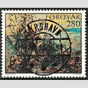 FRIM�RKER F�R�ERNE | 1985 - AFA 112 - Malerier - 280 �re flerfarvet - Lux Stemplet