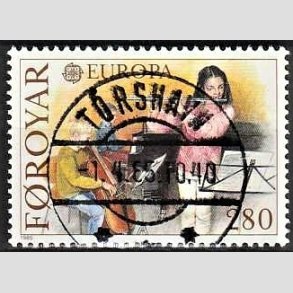 FRIM�RKER F�R�ERNE | 1985 - AFA 110 - Europam�rker. Musik - 280 �re flerfarvet - Lux Stemplet