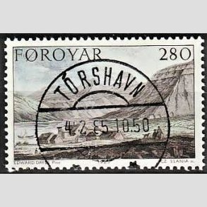 FRIM�RKER F�R�ERNE | 1985 - AFA 107 - Stanleys rejse i 1789 - 280 �re flerfarvet - Lux Stemplet