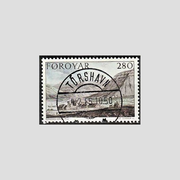 FRIMRKER FRERNE | 1985 - AFA 107 - Stanleys rejse i 1789 - 280 re flerfarvet - Lux Stemplet