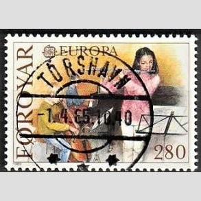 FRIM�RKER F�R�ERNE | 1985 - AFA 110 - Europam�rker. Musik - 280 �re flerfarvet - Lux Stemplet