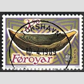 FRIM�RKER F�R�ERNE | 1989 - AFA 178 - Europam�rker. Leget�j - 3,50 kr. flerfarvet - Lux Stemplet