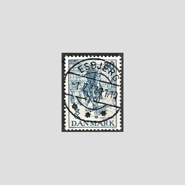 FRIMRKER DANMARK | 1937 - AFA 242 - Chr. X 25 re jubilum 30 re bl - Lux Stemplet Esbjerg