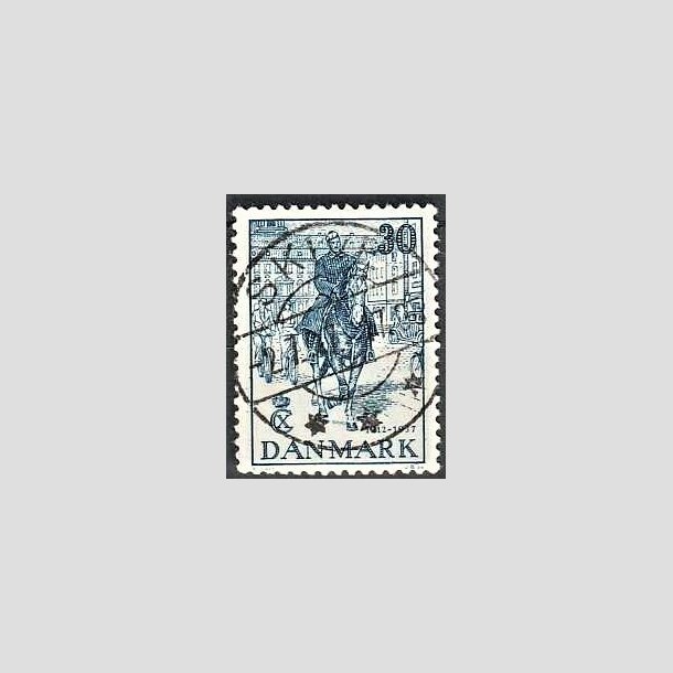 FRIMRKER DANMARK | 1937 - AFA 242 - Chr. X 25 re jubilum 30 re bl - Lux Stemplet