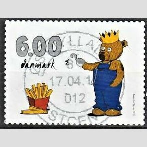 FRIM�RKER DANMARK | 2011 - AFA 1668 - B�rne-tv - 6,00 Kr. flerfarvet - Lux Stemplet