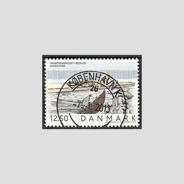 FRIMRKER DANMARK | 2004 - AFA 1403 - Vikingeskibsmuseet - 12,50 Kr. Udgravning - Pragt Stemplet