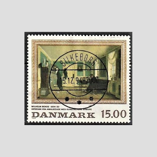 FRIMRKER DANMARK | 1994 - AFA 1082 - Maleriserie 7 - 15,00 Kr. flerfarvet - Pragt Stemplet (Pragtmrke)