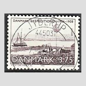FRIM�RKER DANMARK | 1994 - AFA 1067 - Europam�rker - 3,75 Kr. violet - Pragt Stemplet
