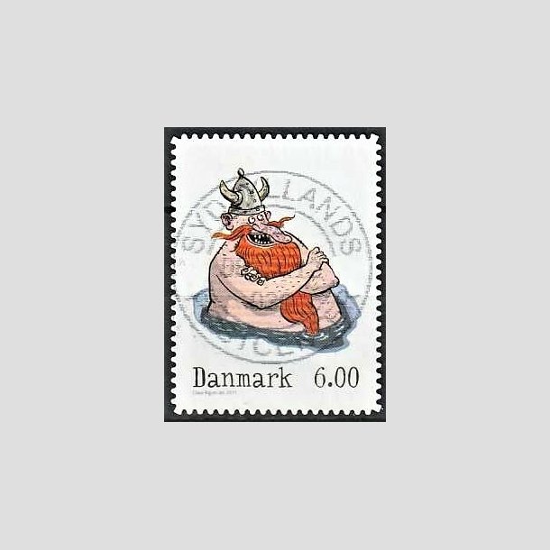 FRIMRKER DANMARK | 2011 - AFA 1682a - Vintereventyr - 6,00 Kr. flerfarvet - Pragt Stemplet