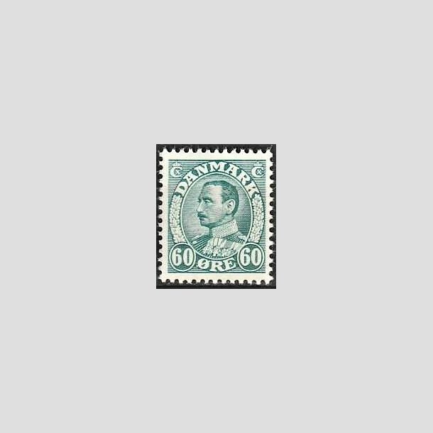 FRIMRKER DANMARK | 1934 - AFA 210 - Chr. X 60 re blgrn - Postfrisk