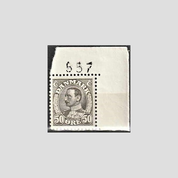 FRIMRKER DANMARK | 1934 - AFA 209 - Chr. X 50 re gr - Postfrisk