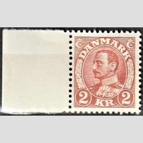 FRIMRKER DANMARK | 1934 - AFA 212 - Chr. X 2 Kr. brunrd - Postfrisk