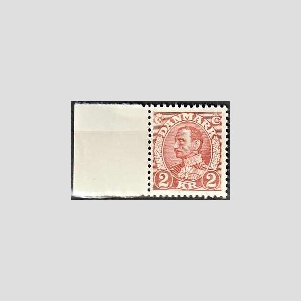FRIMRKER DANMARK | 1934 - AFA 212 - Chr. X 2 Kr. brunrd - Postfrisk