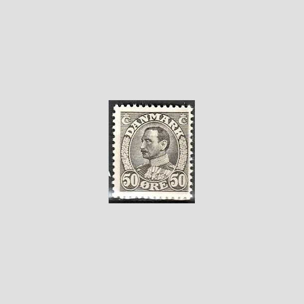 FRIMRKER DANMARK | 1934 - AFA 209 - Chr. X 50 re gr - Postfrisk