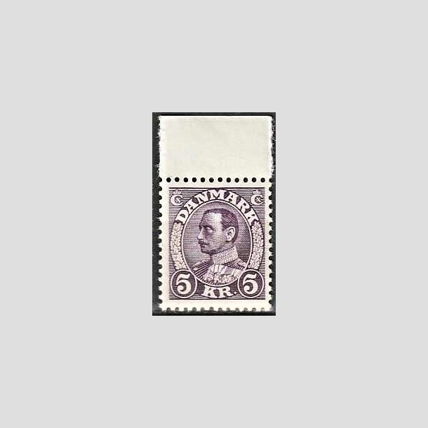 FRIMRKER DANMARK | 1934 - AFA 213 - Chr. X 5 Kr. violet - Postfrisk