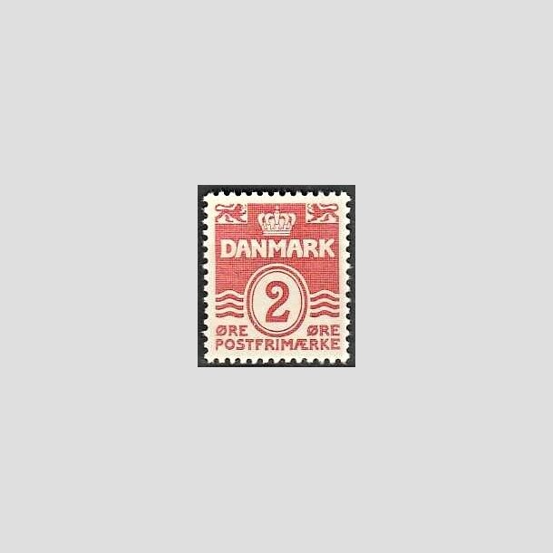 FRIMRKER DANMARK | 1933 - AFA 197 - Blgelinie 2 re rd type I - Postfrisk