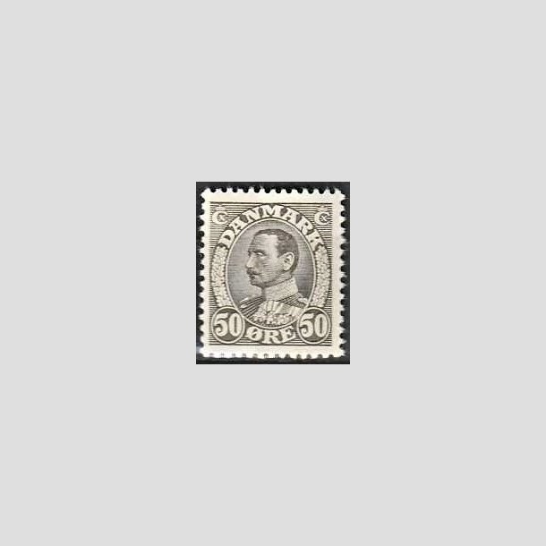 FRIMRKER DANMARK | 1934 - AFA 209 - Chr. X 50 re gr - Postfrisk