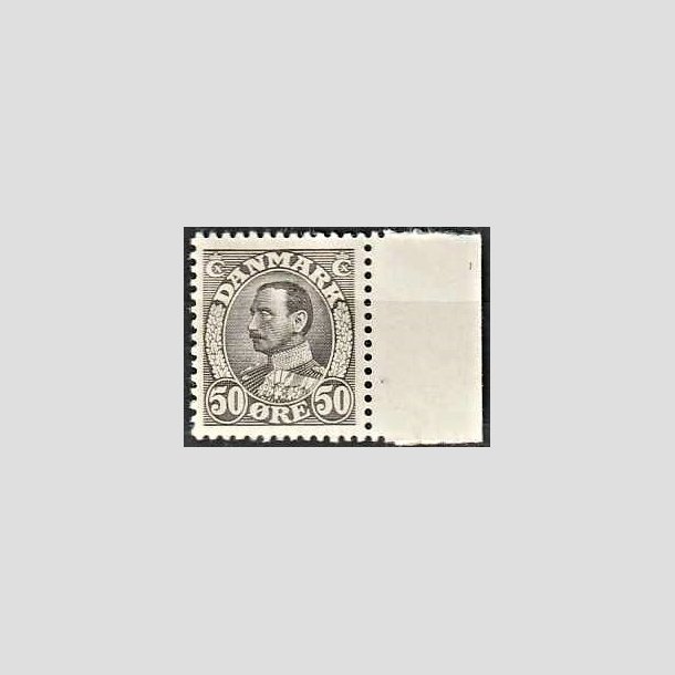 FRIMRKER DANMARK | 1934 - AFA 209 - Chr. X 50 re gr - Postfrisk