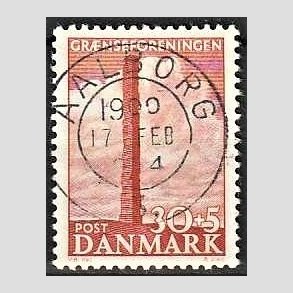 FRIMRKER DANMARK | 1953 - AFA 345 - Skamlingsbanken - 30 + 5 re rd - Pragt Stemplet