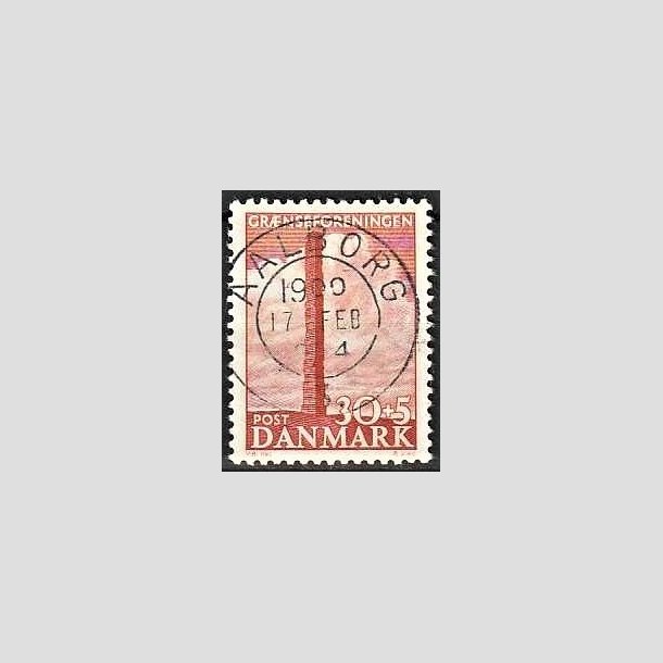 FRIMRKER DANMARK | 1953 - AFA 345 - Skamlingsbanken - 30 + 5 re rd - Pragt Stemplet