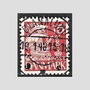 FRIMRKER DANMARK | 1937-40 - AFA 203a - Karavel 15 re rd Type II - Lux Stemplet Dianalund