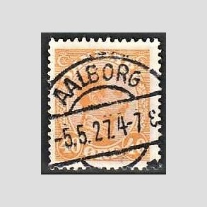 FRIMRKER DANMARK | 1925-26 - AFA 150 - Chr. X 40 re orange - Lux Stemplet 