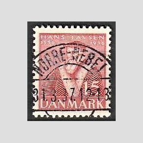 FRIM�RKER DANMARK | 1936 - AFA 232 - Reformationen 15 �re r�d - Lux Stemplet N�rre-Nebel