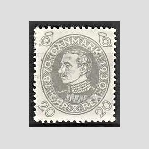 FRIMRKER DANMARK | 1930 - AFA 191 - Chr. X 60 r 20 re gr - Ubrugt