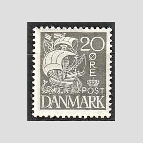 FRIM�RKER DANMARK | 1927 - AFA 170 - Karavel 20 �re gr� - Postfrisk