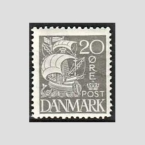 FRIM�RKER DANMARK | 1927 - AFA 170 - Karavel 20 �re gr� - Postfrisk