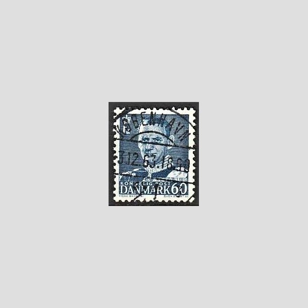 FRIMRKER DANMARK | 1952-53 - AFA 339 - Fr. IX 60 re mrkbl - Lux Stemplet