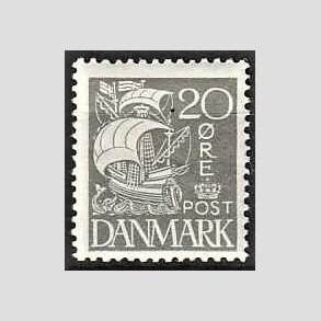 FRIM�RKER DANMARK | 1927 - AFA 170 - Karavel 20 �re gr� - Postfrisk