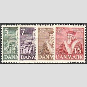 FRIMRKER DANMARK | 1936 -  AFA 229-32 - Reformationen - 5-15 re - Postfrisk