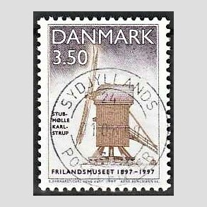 FRIM�RKER DANMARK | 1997 - AFA 1139 - Frilandsmuseet 100 �r - 3,50 Kr. flerfarvet - Lux Stemplet