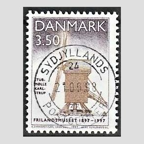 FRIM�RKER DANMARK | 1997 - AFA 1139 - Frilandsmuseet 100 �r - 3,50 Kr. flerfarvet - Lux Stemplet