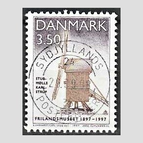 FRIM�RKER DANMARK | 1997 - AFA 1139 - Frilandsmuseet 100 �r - 3,50 Kr. flerfarvet - Lux Stemplet