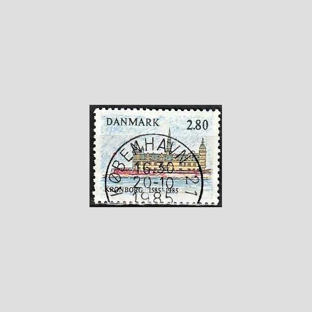 FRIMRKER DANMARK | 1985 - AFA 840 - Kronborg Slot 400 r - 2,80 Kr. flerfarvet - Pragt Stemplet