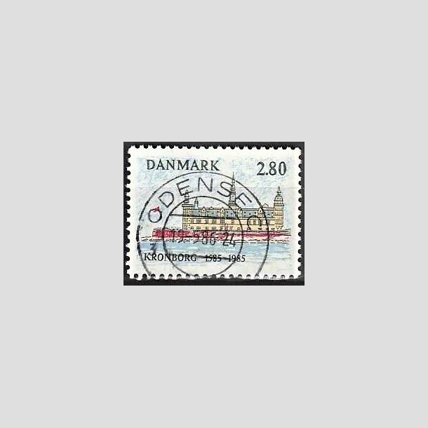 FRIMRKER DANMARK | 1985 - AFA 840 - Kronborg Slot 400 r - 2,80 Kr. flerfarvet - Pragt Stemplet