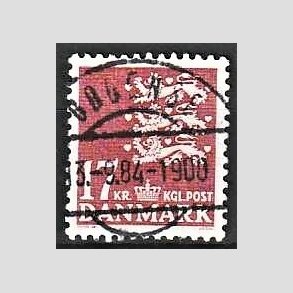 FRIMRKER DANMARK | 1984 - AFA 795 - Rigsvben 17 Kr. matrd - Pragt Stemplet