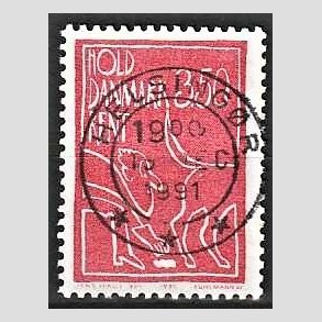 FRIM�RKER DANMARK | 1991 - AFA 1003 - Hold Danmark rent - 3,50 Kr. r�d - Pragt Stemplet